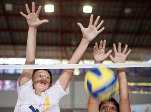 Esporte coletivo: trabalho em equipe!
